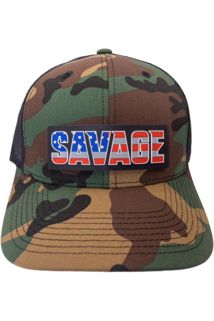 Savage Camo/Black Hat