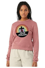 Load image into Gallery viewer, God’s Promise Crew Neck Sweatshirt