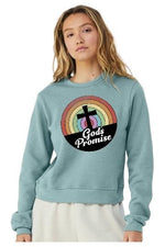 Load image into Gallery viewer, God’s Promise Crew Neck Sweatshirt