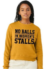 Load image into Gallery viewer, No Balls Women&#39;s Crew Neck Sweatshirt (color options)
