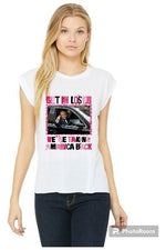 Load image into Gallery viewer, Get in Loser Ladies Flowy Muscle Tee (color options)
