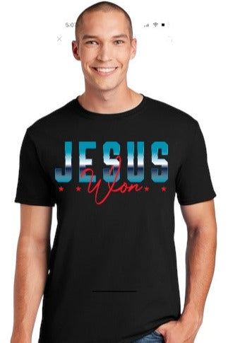 Jesus Won Unisex Tee