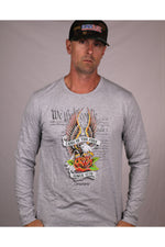 Load image into Gallery viewer, Land of the Free 1776 Long Sleeve Tee-CLEARANCE
