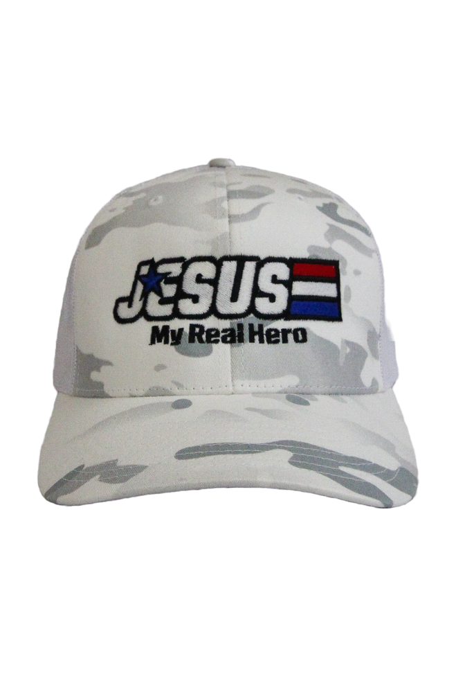 Jesus My Real Hero Hat (color options)