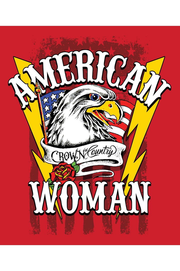 American Woman Sticker decal