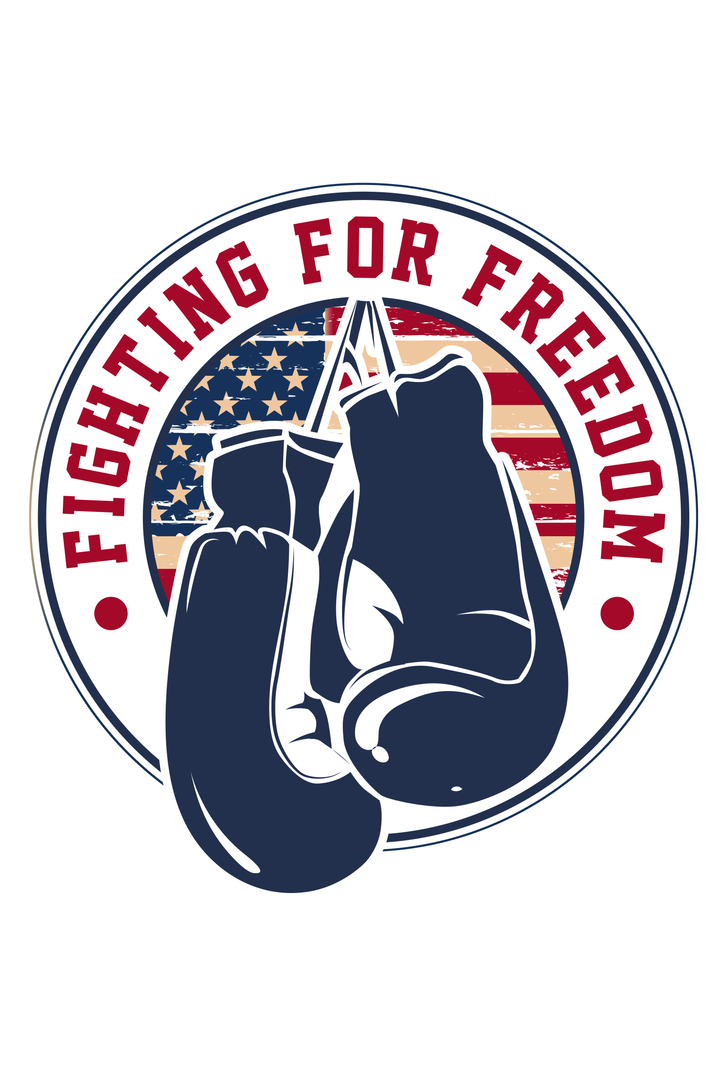 Fighting for Freedom sticker decal