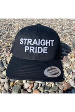 Load image into Gallery viewer, Straight Pride Snapback Hat
