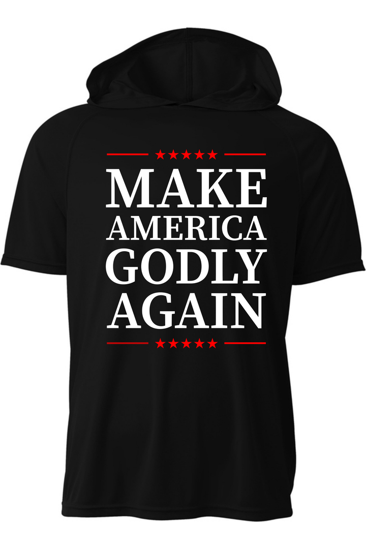 Make America Godly Again Unisex Hooded Tee