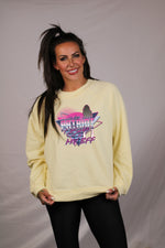 Load image into Gallery viewer, The Patriot Barbie is my BFF Crew Neck Sweatshirt (Optional colors)