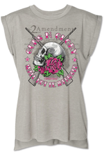 Load image into Gallery viewer, Guns &amp; Glory Ladies Tee - Crown of Country
