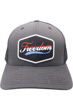 Load image into Gallery viewer, Freedom Charcoal/Black Hat

