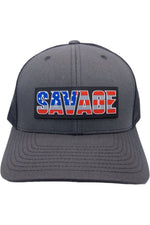 Load image into Gallery viewer, Savage Charcoal/Black Hat
