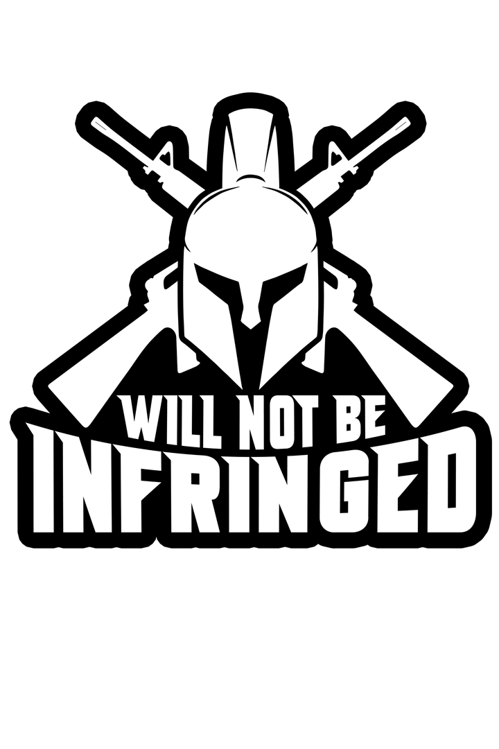 Shall not be Infringed Sticker - Crown of Country