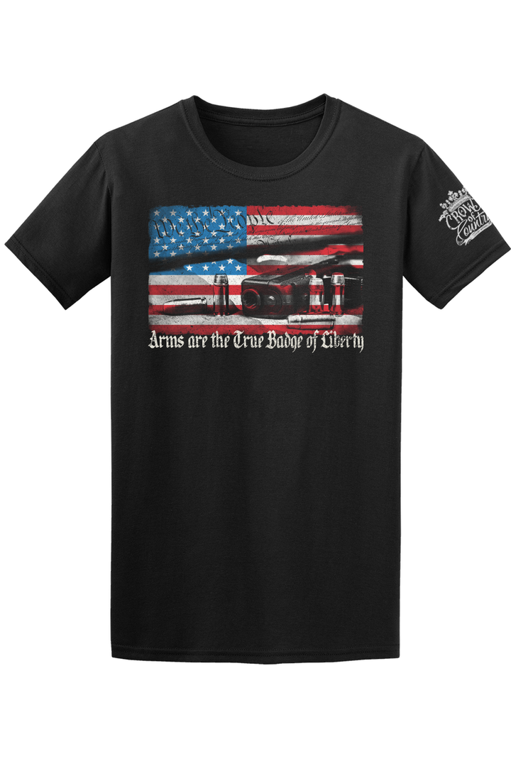 Badge of Liberty Men's Tee - Crown of Country
