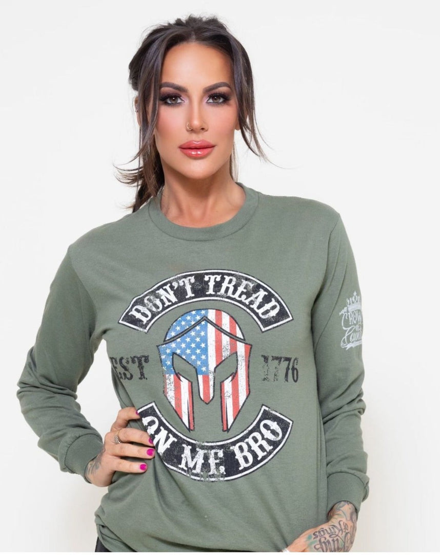 Don't Tread long sleeve tee - Crown of Country