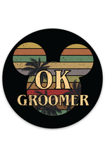 Load image into Gallery viewer, OK Groomer sticker - Crown of Country
