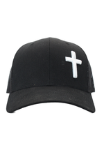Load image into Gallery viewer, The Cross Hat (White Cross) - Crown of Country
